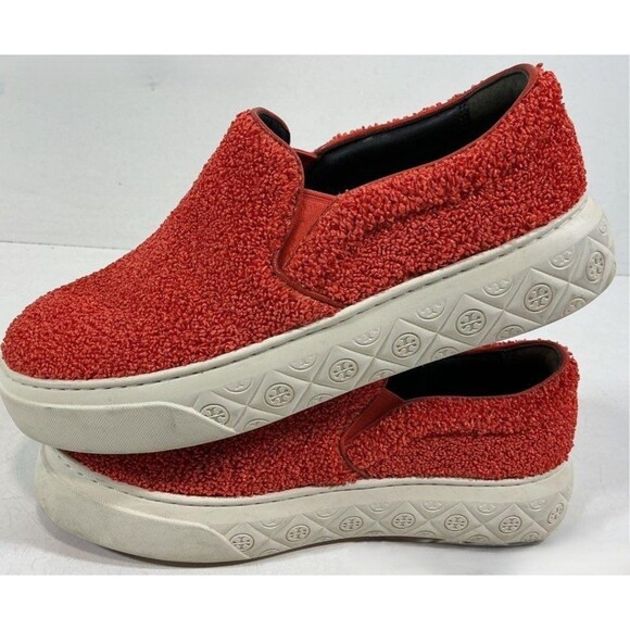 Tory Burch Slip On Loafers for Women | Mercari $268 MSRP Tory Burch Orange/Red Ladybug Slip on Shoes Women\'s 7.5M